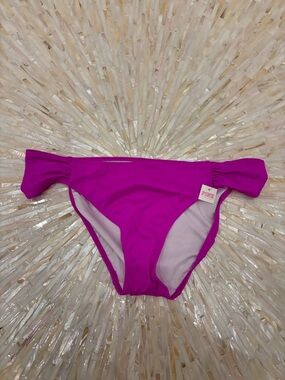 NWT PINK Victoria's Secret Bright Magenta Bikini Bottoms